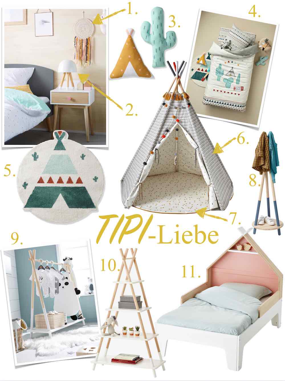 bucherregal kinderzimmer vertbaudet, kinderzimmer ideen für tipi-fans und weitere favoriten von, Design ideen